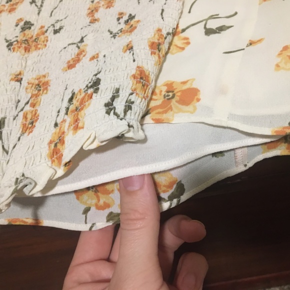 Reformation Georgia Top in Limonada - Size 10 - Picture 8 of 9